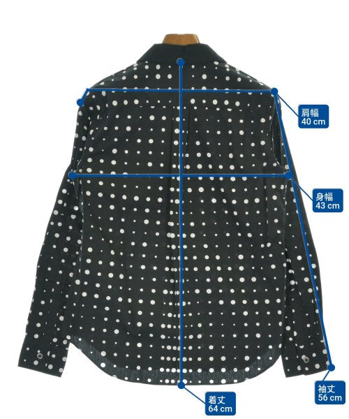 BLACK COMME des GARCONS เสื้อลำลอง