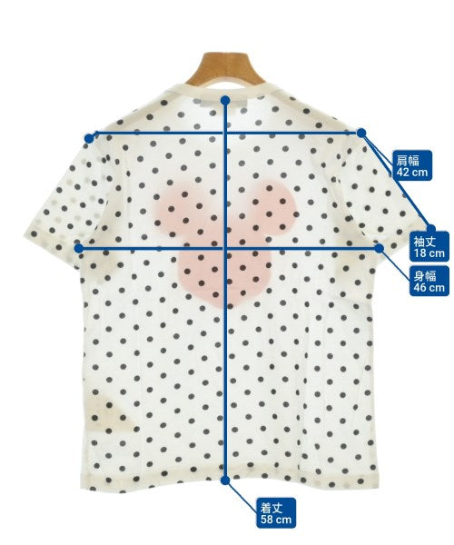 BLACK COMME des GARCONS เสื้อยืด/เสื้อท็อปส์