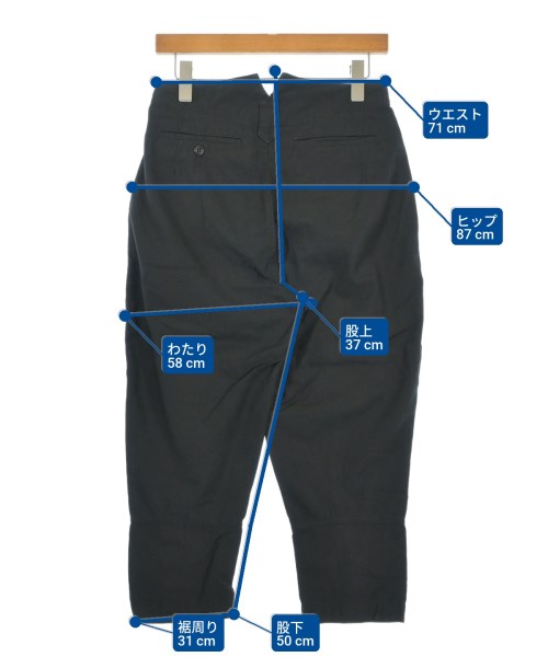 BLACK COMME des GARCONS กางเกง 5 ส่วน