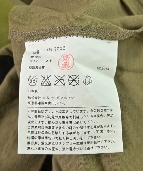 BLACK COMME des GARCONS เสื้อยืด/เสื้อท็อปส์