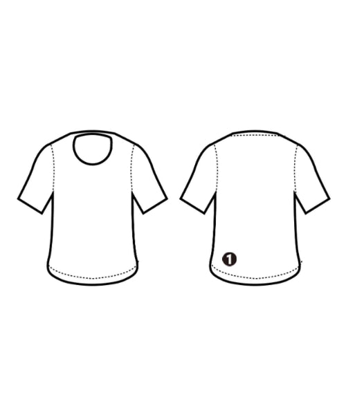 BLACK COMME des GARCONS เสื้อยืด/เสื้อท็อปส์