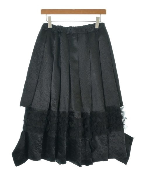 BLACK COMME des GARCONS กระโปรงยาวถึงเข่า