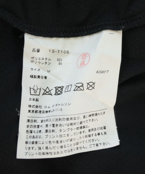 BLACK COMME des GARCONS เสื้อยืด/เสื้อท็อปส์