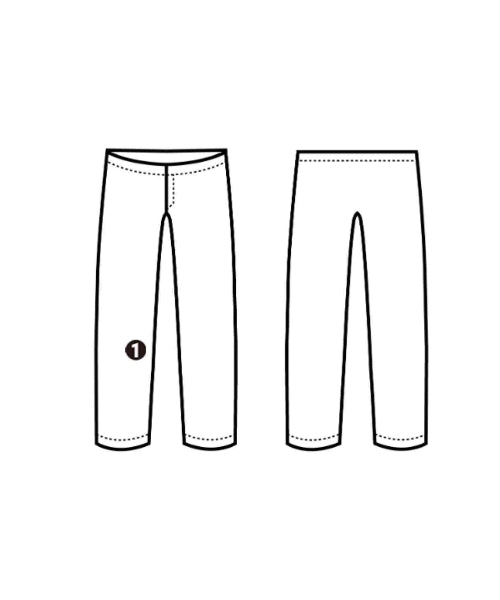 BLACK COMME des GARCONS กางเกง อื่น