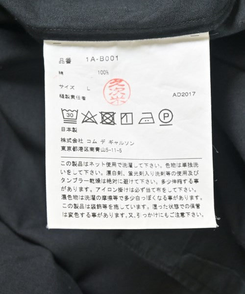 BLACK COMME des GARCONS เสื้อลำลอง