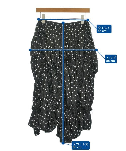 BLACK COMME des GARCONS กระโปรงยาว/แม็กซี่ยาว