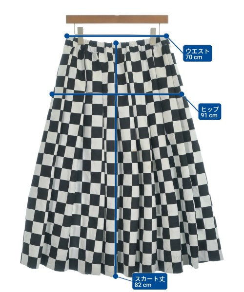BLACK COMME des GARCONS กระโปรงยาวถึงเข่า