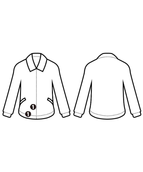 BLACK COMME des GARCONS แจ็คเก็ตเบลาส์
