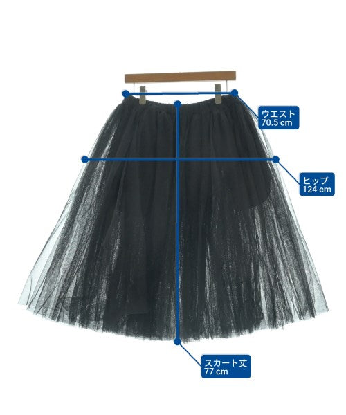 BLACK COMME des GARCONS กระโปรงยาว/แม็กซี่ยาว