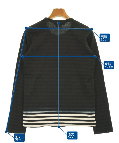 BLACK COMME des GARCONS เสื้อยืด/เสื้อท็อปส์