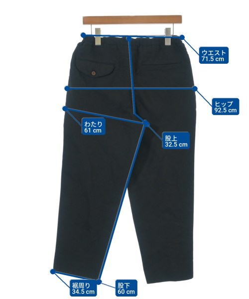 BLACK COMME des GARCONS กางเกง อื่น