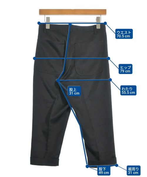 BLACK COMME des GARCONS กางเกง 5 ส่วน