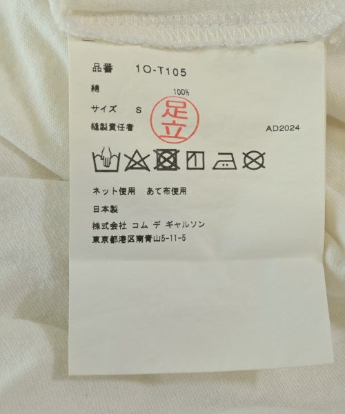 BLACK COMME des GARCONS เสื้อยืด/เสื้อท็อปส์