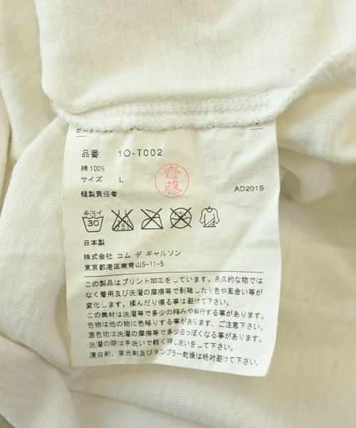 BLACK COMME des GARCONS เสื้อยืด/เสื้อท็อปส์