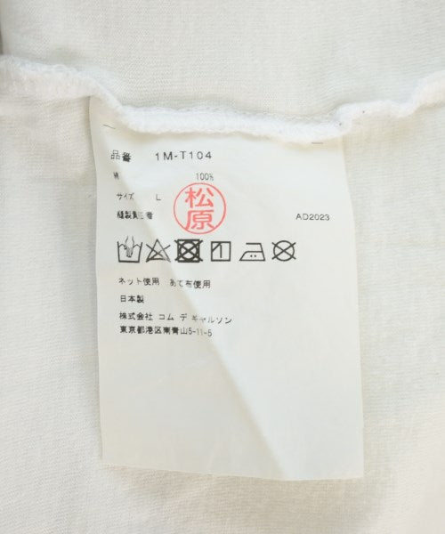 BLACK COMME des GARCONS เสื้อยืด/เสื้อท็อปส์
