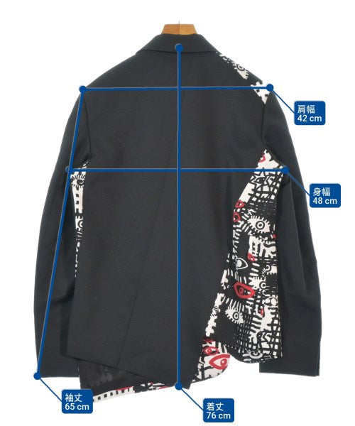 BLACK COMME des GARCONS แจ็คเก็ตลำลอง