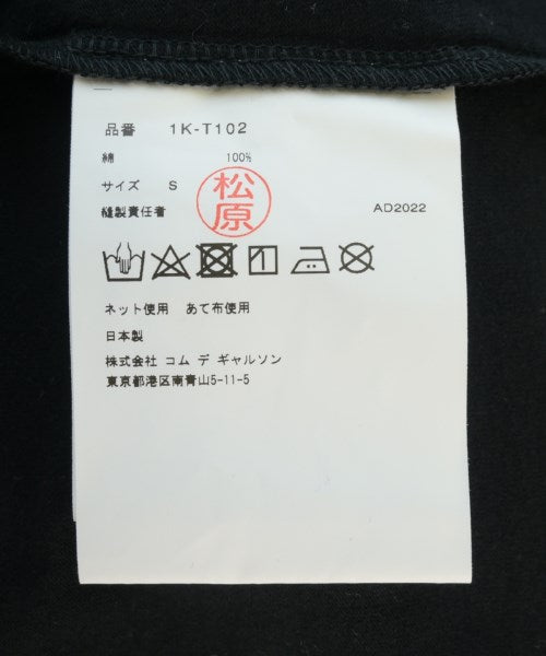 BLACK COMME des GARCONS เสื้อยืด/เสื้อท็อปส์