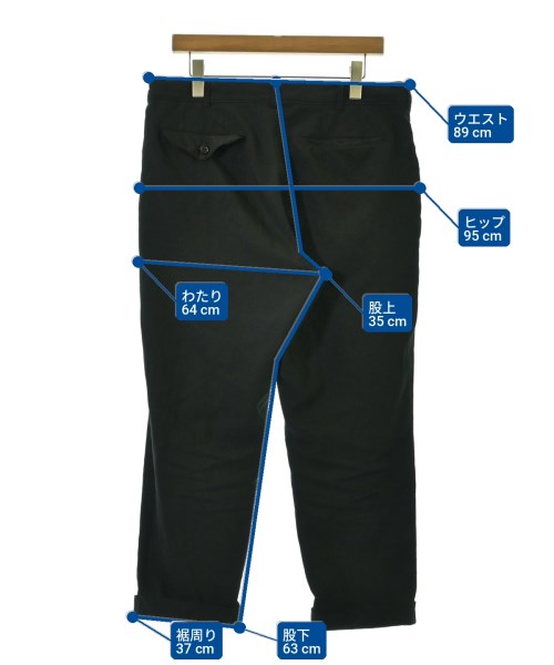 BLACK COMME des GARCONS กางเกง อื่น