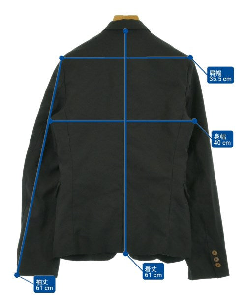 BLACK COMME des GARCONS แจ็คเก็ตลำลอง