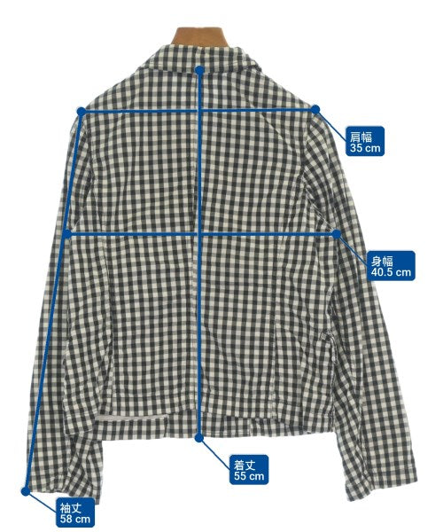 BLACK COMME des GARCONS แจ็คเก็ตลำลอง