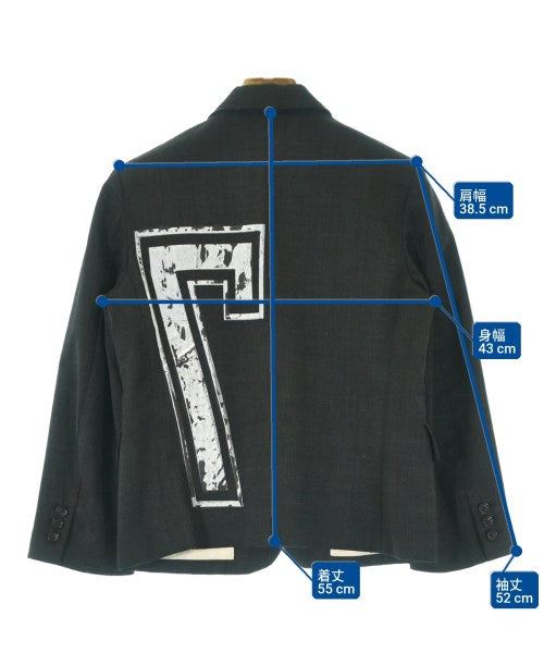 BLACK COMME des GARCONS เบลเซอร์/แจ็คเก็ตสูท