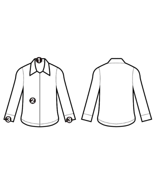 BLACK COMME des GARCONS เสื้อลำลอง