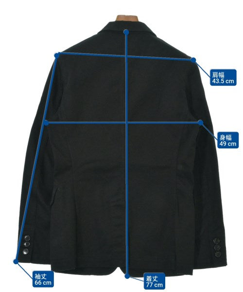 BLACK COMME des GARCONS แจ็คเก็ตลำลอง