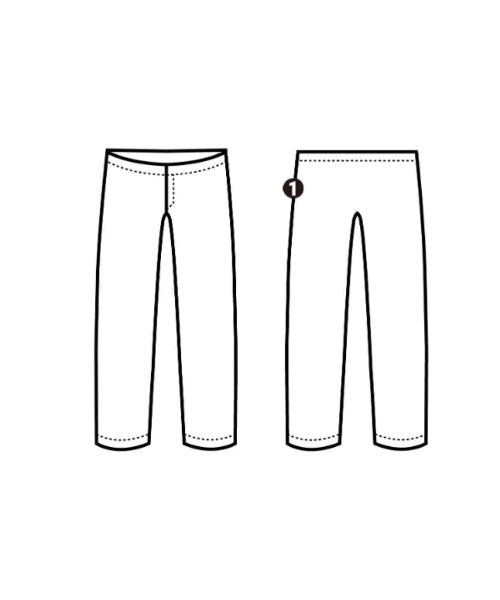 BLACK COMME des GARCONS กางเกง อื่น