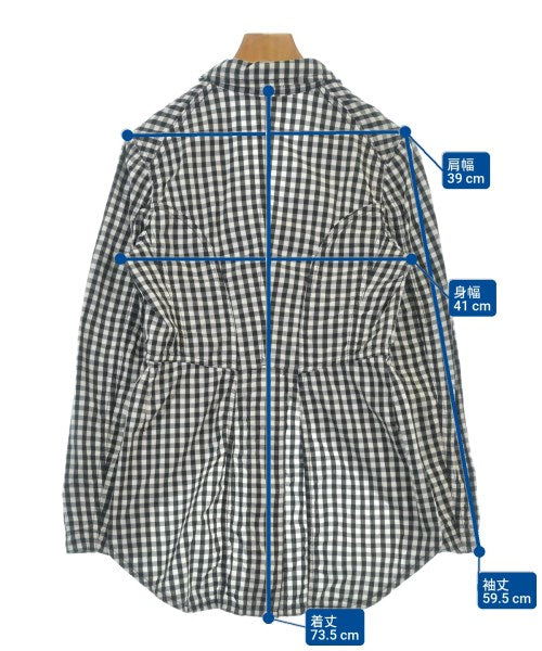 BLACK COMME des GARCONS แจ็คเก็ตลำลอง