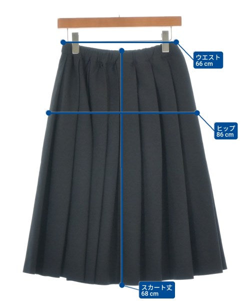 BLACK COMME des GARCONS กระโปรงยาวถึงเข่า
