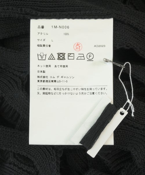 BLACK COMME des GARCONS เสื้อกั๊ก