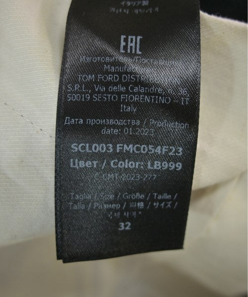 TOM FORD กางเกงมีกระเป๋าข้างกางเกง2-4 กระเป๋า