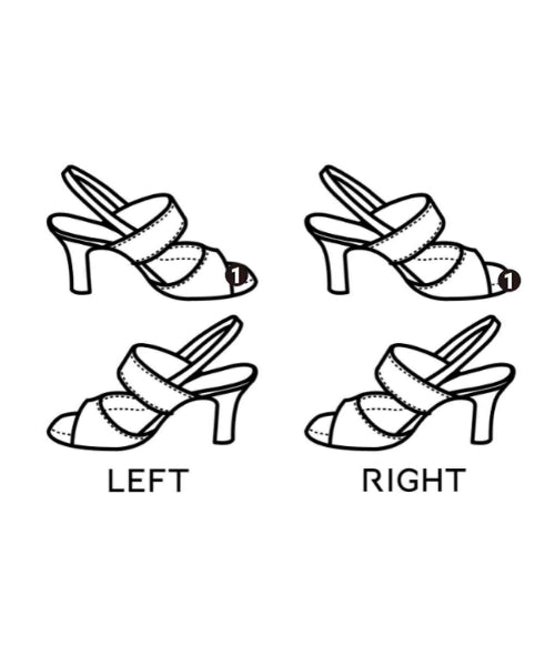 Gianvito Rossi รองเท้าออกงาน/รองเท้าไม่มีส้น
