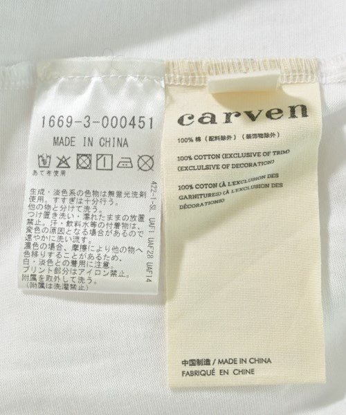 CARVEN เสื้อยืด/เสื้อท็อปส์