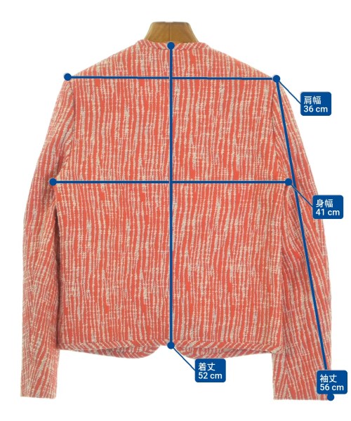 CARVEN แจ็คเก็ตไม่มีปก