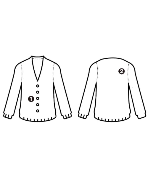 CARVEN เสื้อคาร์ดิแกน