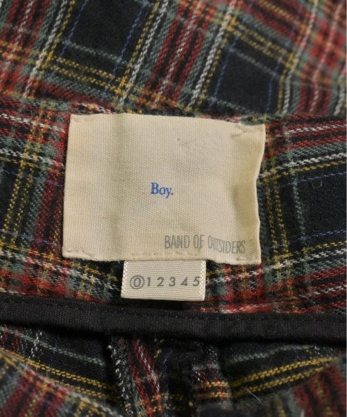 BOY.BAND OF OUTSIDERS กางเกงมีกระเป๋าข้างกางเกง2-4 กระเป๋า