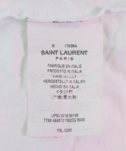 Saint Laurent Paris เสื้อยืด/เสื้อท็อปส์