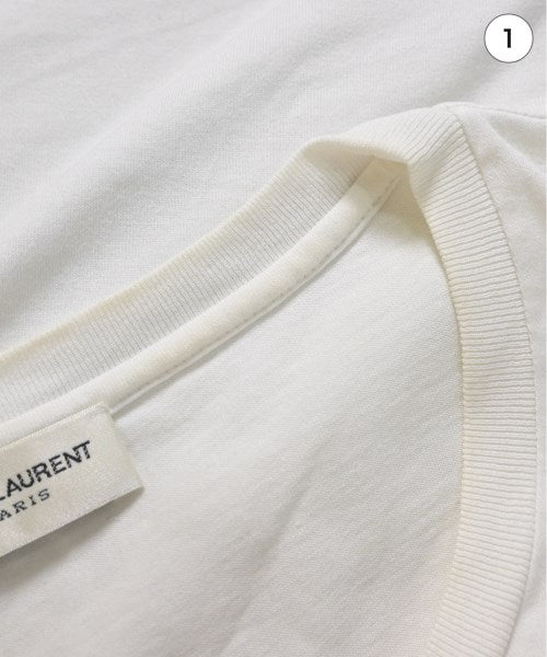 Saint Laurent Paris เสื้อยืด/เสื้อท็อปส์