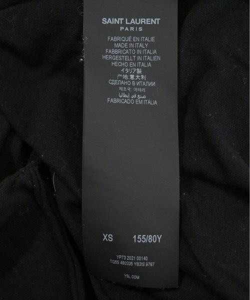 Saint Laurent Paris เสื้อยืด/เสื้อท็อปส์