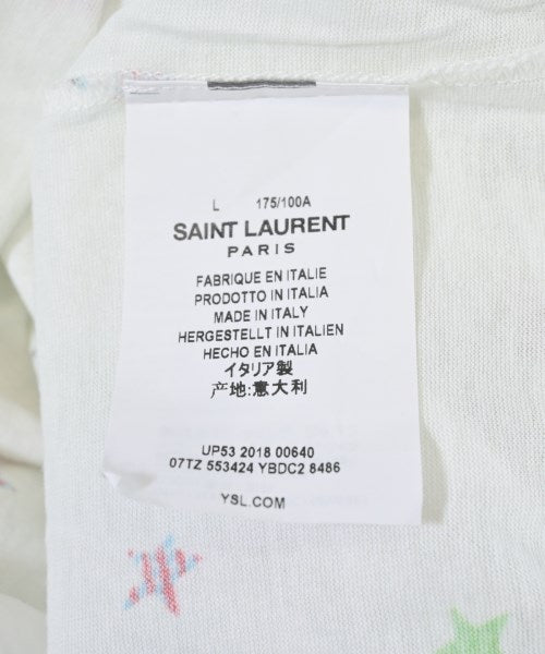 Saint Laurent Paris เสื้อยืด/เสื้อท็อปส์
