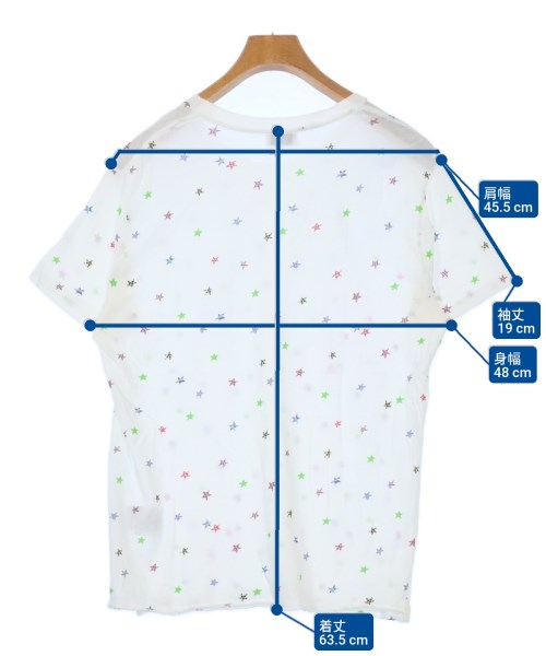 Saint Laurent Paris เสื้อยืด/เสื้อท็อปส์