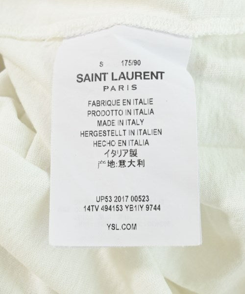 Saint Laurent Paris เสื้อยืด/เสื้อท็อปส์