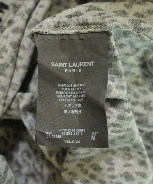 Saint Laurent Paris เสื้อยืด/เสื้อท็อปส์