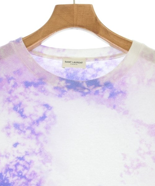 Saint Laurent Paris เสื้อยืด/เสื้อท็อปส์