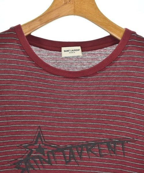 Saint Laurent Paris เสื้อยืด/เสื้อท็อปส์