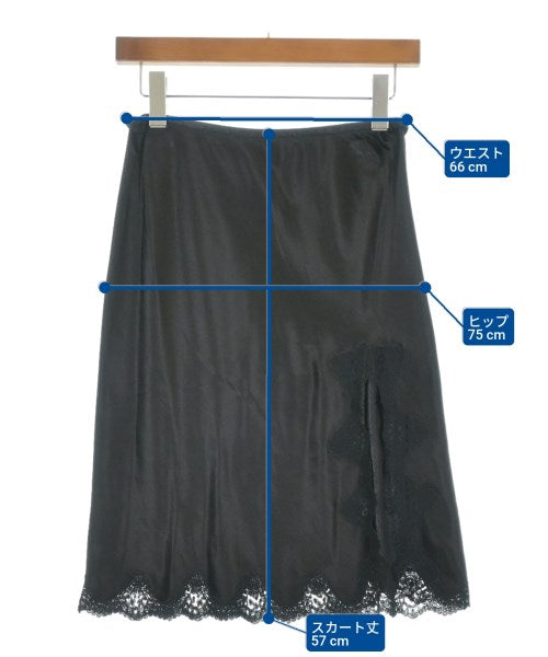 Saint Laurent Paris กระโปรงยาวถึงเข่า