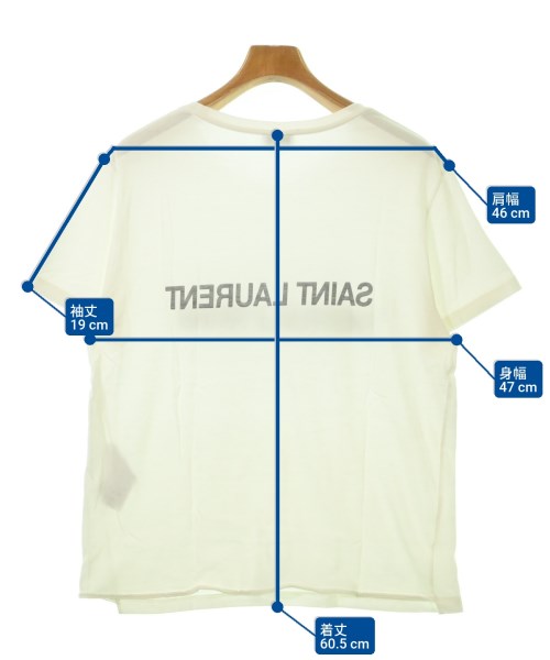 Saint Laurent Paris เสื้อยืด/เสื้อท็อปส์