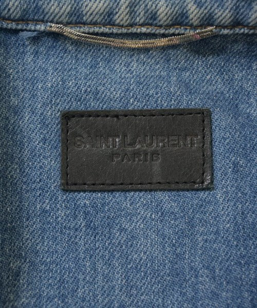 Saint Laurent Paris แจ็คเก็ตยีนส์