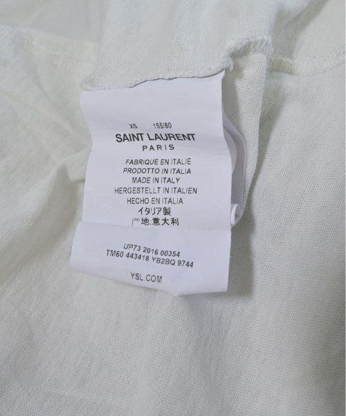 Saint Laurent Paris เสื้อยืด/เสื้อท็อปส์